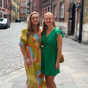 Donna Morgan Multicolor Maxi Dress